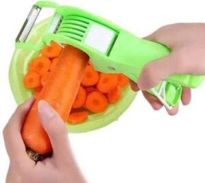 Multi Veg Cutter – 5 Blade Stainless Steel Vegetable & Fruit Slicer | Fast & Easy Kitchen Tool